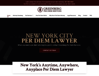 newyorkperdiemattorneys.com screenshot