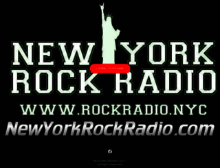newyorkrockradio.com screenshot