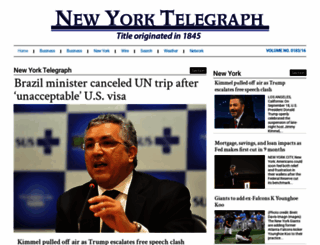 newyorktelegraph.com screenshot