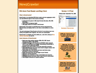 newzcrawler.com screenshot