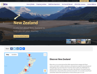 newzealand.ifsa-butler.org screenshot
