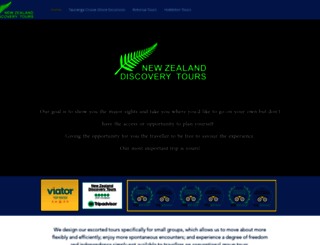 newzealanddiscoverytours.co.nz screenshot