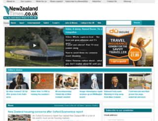 newzealandtimes.co.uk screenshot