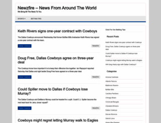 newzfire.com screenshot