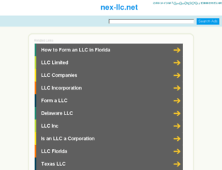 nex-llc.net screenshot