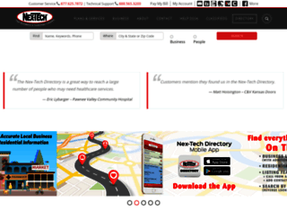 nex-techdirectory.com screenshot