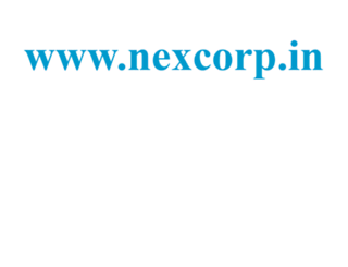nexcorp.in screenshot