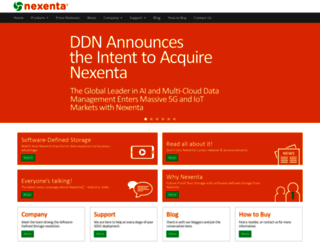 nexenta.org screenshot