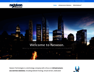 nexeon.com screenshot