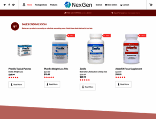 nexgenbiolabs.com screenshot