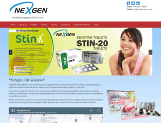 nexgenderma.com screenshot