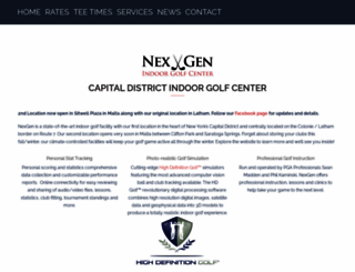 nexgengolfcenter.com screenshot