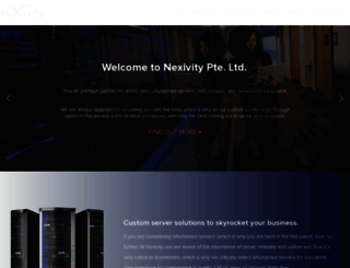 nexivity.com.sg screenshot