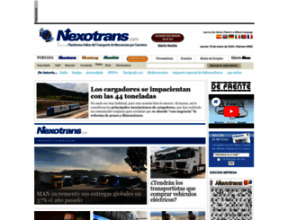 nexotrans.cibeles.net screenshot