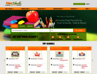 nexschools.com screenshot