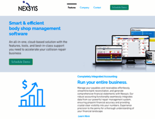nexsyiscollision.com screenshot