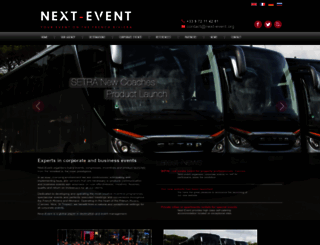 next-event.org screenshot