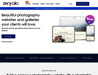 next.zenfolio.com screenshot
