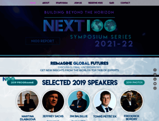 next100symposium.org screenshot