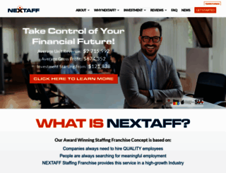 nextaff-franchise.com screenshot