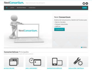 nextconsortium.com screenshot