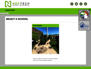 nextechhigh.org screenshot