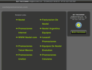 nextelpromociones.com screenshot