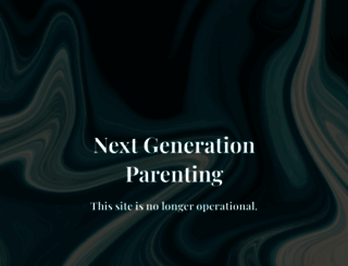 nextgenerationparenting.org screenshot