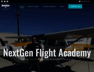 nextgenflightacademy.com screenshot