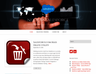 nextgensalesforce.wordpress.com screenshot