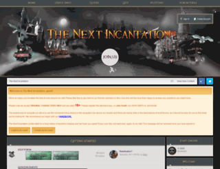 nextincantation.com screenshot