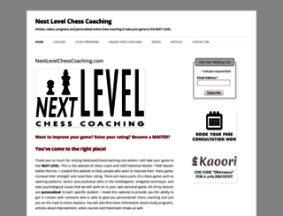 nextlevelchesscoaching.com screenshot