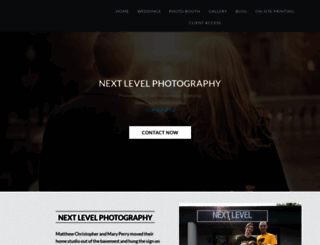 nextlevelphotographers.com screenshot