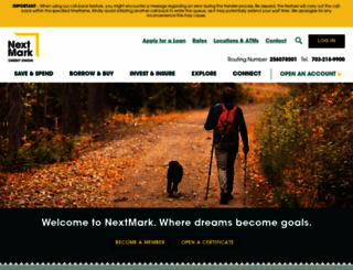nextmarkcu.org screenshot