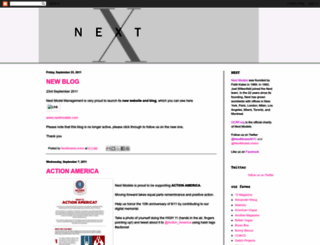 nextmodelsblog.blogspot.com screenshot