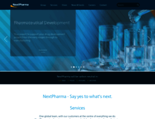 nextpharma.com screenshot
