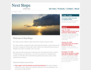 nextsteps-software.com screenshot