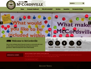 nextstopmccordsville.org screenshot