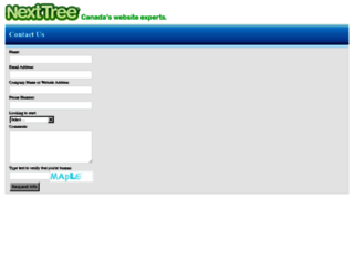 nexttree.com screenshot