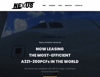 nexus.aero screenshot