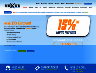 nexus.net.pk screenshot