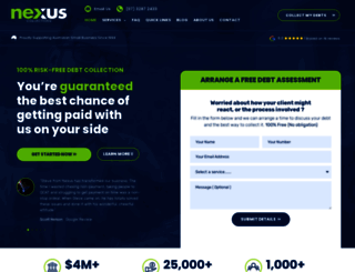 nexuscollect.com.au screenshot