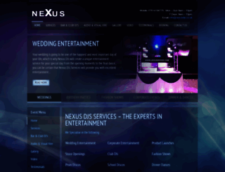 nexusdjs.co.uk screenshot