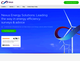 nexusenergysolutions.co.uk screenshot