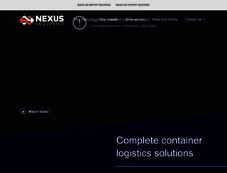 nexuslogistics.nz screenshot