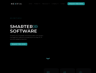 nexvia.com.au screenshot
