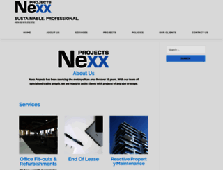 nexxprojects.com.au screenshot
