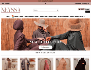 neyssa-shop.com screenshot