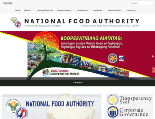 nfa.gov.ph screenshot