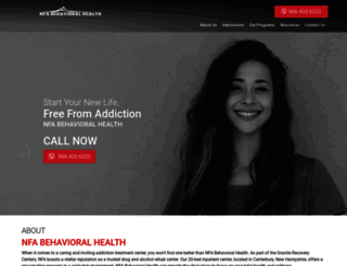 nfabehavioralhealth.com screenshot